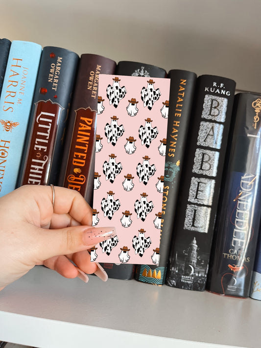 Cowboy Ghostie Bookmark