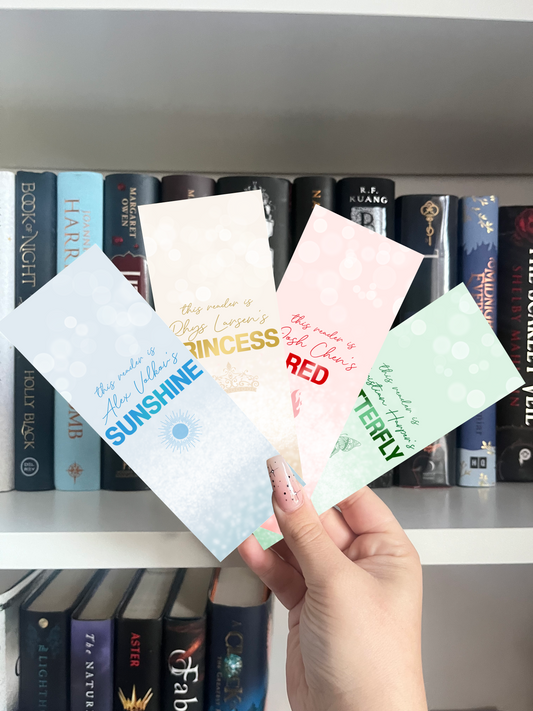 Twisted Book Boyfriend Bookmarks