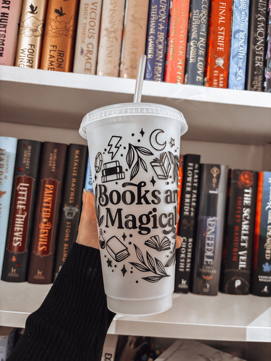Books Are Magical Cold Cup