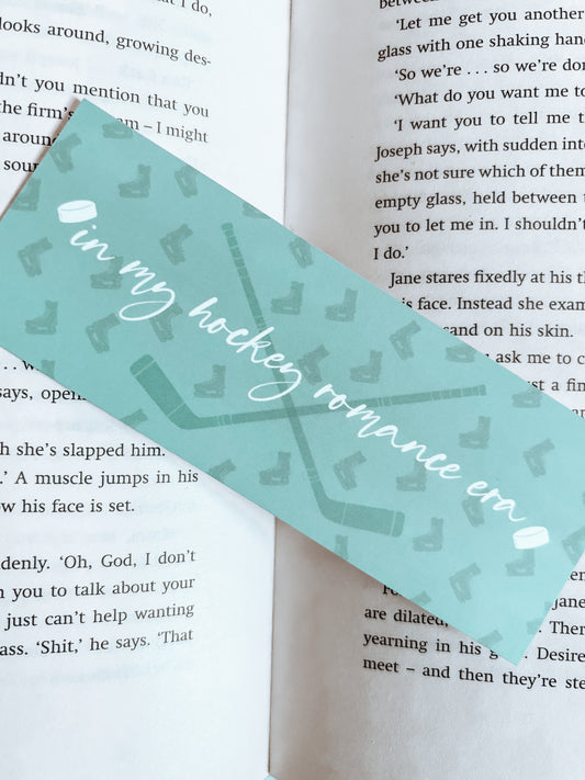 In My Hockey Romance Era Bookmark