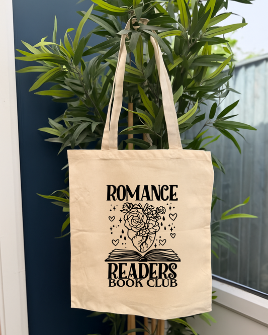Romance Book Club Tote Bag